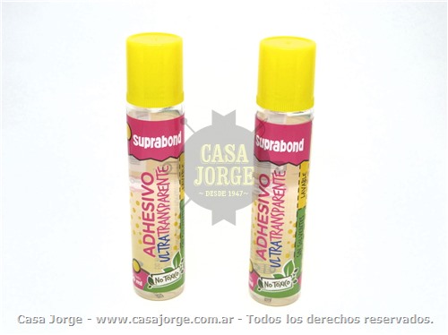 ADHESIVO ULTRA TRANSPARENTE SUPRABOND POR UNIDAD
